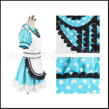 The Idolmaster Takane Shijou Maid Cosplay Costume Coscarnival - Side Profile