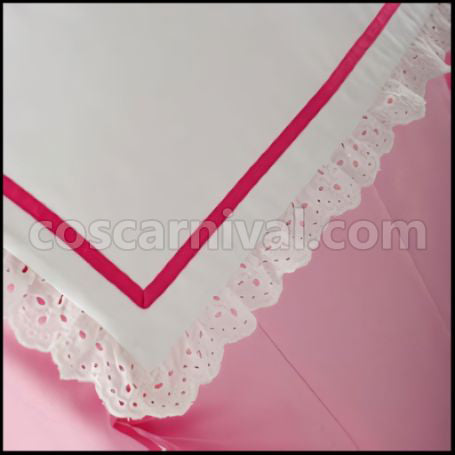 Ro-Kyu-Bu! Tomoka Minato Keishin Academy Primary Division Female Uniform Cosplay Costume coscarnival - Detail Close-up