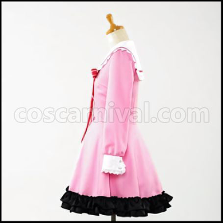 Ro-Kyu-Bu! Tomoka Minato Keishin Academy Primary Division Female Uniform Cosplay Costume coscarnival - Hem Detail