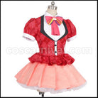 Zombieland Saga Yugiri Cosplay Costume coscarnival - Back View