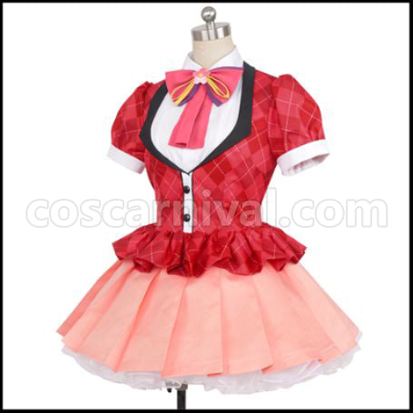 Zombieland Saga Yugiri Cosplay Costume coscarnival - Side Profile