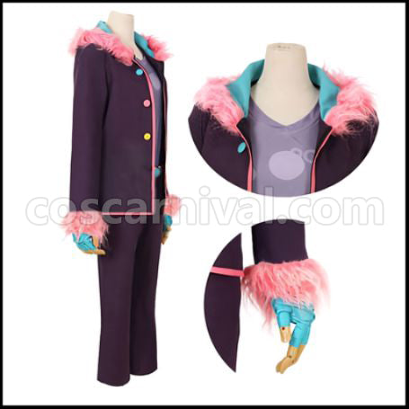 I CHU Kururugi Satsuki Cosplay Costume coscarnival - Back View