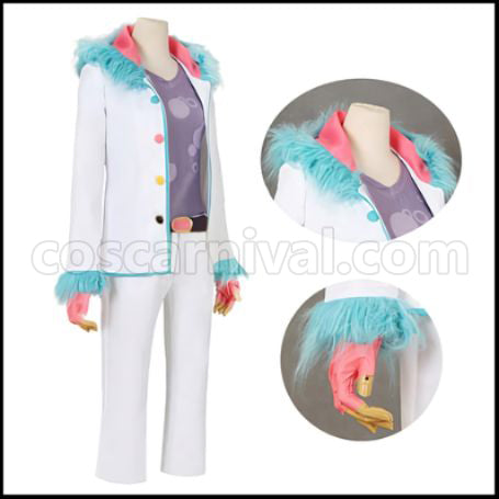 I CHU Kururugi Mutsumi Cosplay Costume coscarnival - Back View