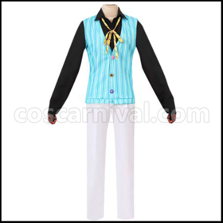 I CHU Miracle Twinkle/Twinkle Bell Kururugi Mutsumi Cosplay Costume coscarnival - Side Profile