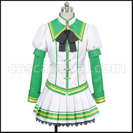 Uma Musume Pretty Derby Silence Suzuka Cosplay Costume coscarnival - Back View