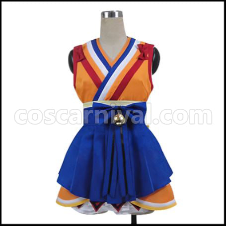 Love Live! Sunshine!! Mijuku DREAMER Chika Takami Cosplay Costume coscarnival - Front View