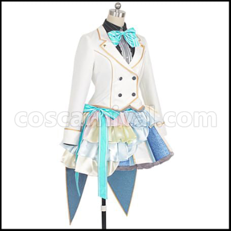 Zombieland Saga Final Episode Ai Mizuno Cosplay Costume coscarnival - Back View