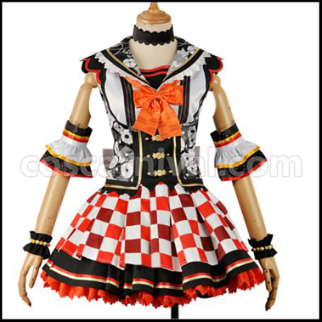 Love Live! Sunshine!! Taisho Roman Edition After Awakening Kimono Chika Takami Cosplay Costume coscarnival - Front View