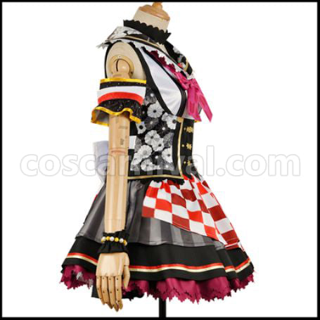 Love Live! Sunshine!! Taisho Roman Edition After Awakening Kimono Mari Ohara Cosplay Costume coscarnival - Back View