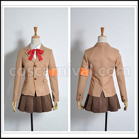 Student Council Staff Members Amakusa Shino Cosplay Costume coscarnival - Front View