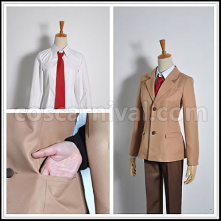 Student Council Staff Members Tsuda Takatoshi Cosplay Costume coscarnival - Back View