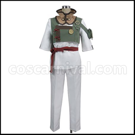 Kabaneri of the Iron Fortress Yukina Cosplay Costume coscarnival - Front View