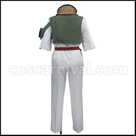 Kabaneri of the Iron Fortress Yukina Cosplay Costume coscarnival - Back View