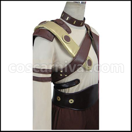 Kabaneri of the Iron Fortress Ikoma Battle Uniform Cosplay Costume coscarnival - Side Profile