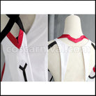 Guilty Crown Inori Yuzuriha White Battle Suit Cosplay Costume coscarnival - Side Profile