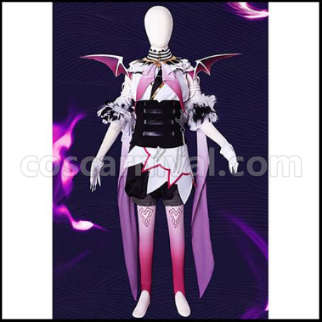 [Nijisanji Costume] Nijisanji VTuber Yami No Shuu Cosplay Costume coscarnival - Side Profile
