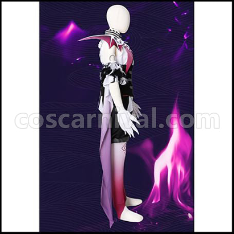 [Nijisanji Costume] Nijisanji VTuber Yami No Shuu Cosplay Costume coscarnival - Detail Close-up