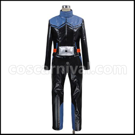 Kamen Rider Ghost Makoto Fukami Cosplay Costume Coscarnival - Front View