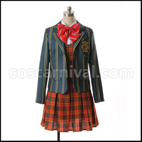 Uta no Prince-sama Saotome Academy Nanami Haruka Girls' Uniform Cosplay Costume coscarnival - Front View