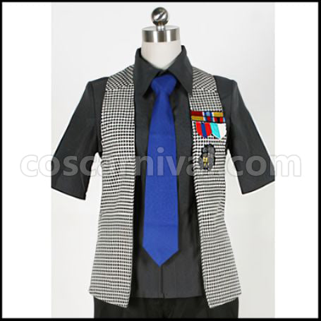 Uta no Prince-sama Ranmaru Kurosaki Uniform Cosplay Costume coscarnival - Detail Close-up