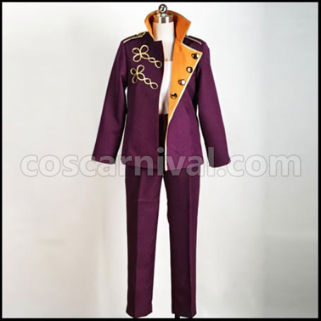 Uta no Prince-sama Jinguji Ren Uniform Cosplay Costume coscarnival - Front View