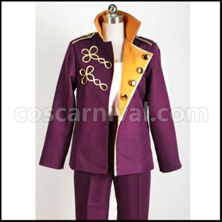 Uta no Prince-sama Jinguji Ren Uniform Cosplay Costume coscarnival - Back View