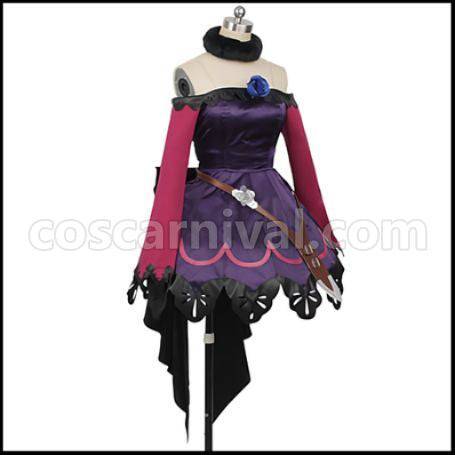 Uma Musume Pretty Derby Rice Shower Cosplay Costume coscarnival - Back View