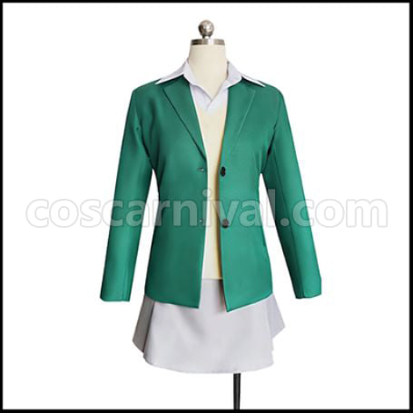 Orange Murasaka Azusa Cosplay Costume coscarnival - Front View