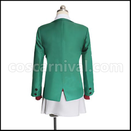 Orange Takamiya Naho Cosplay Costume coscarnival - Back View