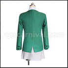 Orange Murasaka Azusa Cosplay Costume coscarnival - Back View