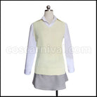Orange Murasaka Azusa Cosplay Costume coscarnival - Side Profile