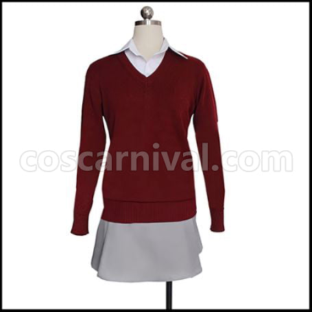 Orange Takamiya Naho Cosplay Costume coscarnival - Side Profile