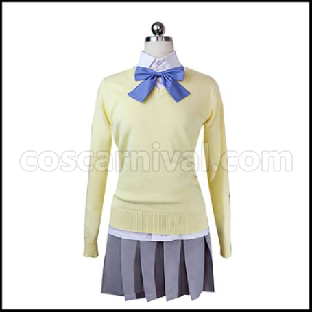 This Art Club Has a Problem! Kaori Ayase Cosplay Costume coscarnival - Front View