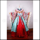 Magi Ren Kougyoku Kou Empire Cosplay Costume coscarnival - Back View