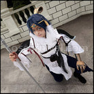 Magi Ren Hakuryuu Kou Empire Manga Version Cosplay Costume coscarnival - Side Profile