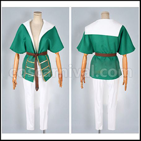 Magi Labyrinth Arc Yunan Cosplay Costume coscarnival - Front View