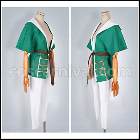 Magi Labyrinth Arc Yunan Cosplay Costume coscarnival - Back View