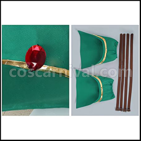 Magi Labyrinth Arc Yunan Cosplay Costume coscarnival - Detail Close-up