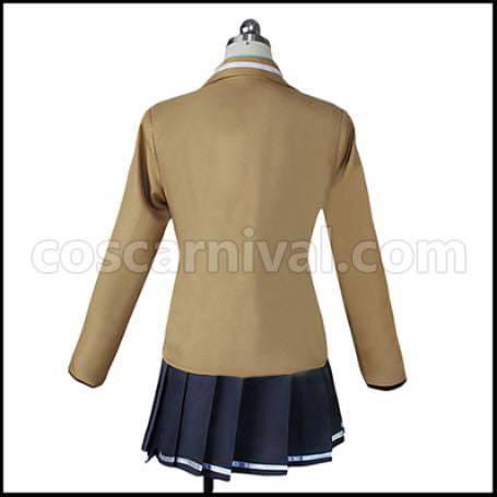 Regalia: The Three Sacred Stars Yuinshiel Asteria Cosplay Costume coscarnival - Back View