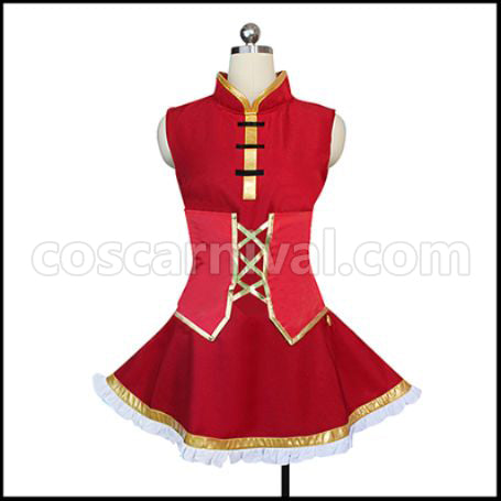 Ange Vierge Elle Cosplay Costume coscarnival - Side Profile