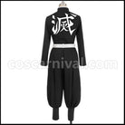 Demon Slayer: Kimetsu no Yaiba Manga Edition Tanjiro Kamado Cosplay Costume coscarnival - Material Texture