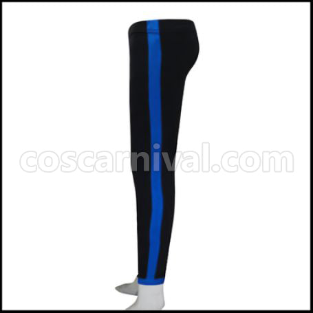 Pok¨¦mon GO Female Beginner Blue Cosplay Costume coscarnival - Side Profile