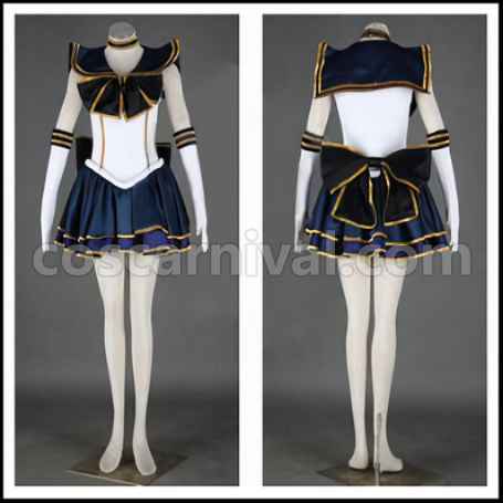 Sailor Moon Setsuna Meioh Cosplay Costume coscarnival - Front View