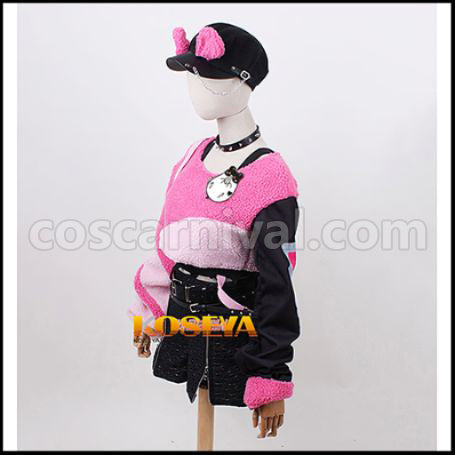 Hatsune Miku: Colorful Stage! Kohane Azusawa Cosplay Costume coscarnival - Side Profile