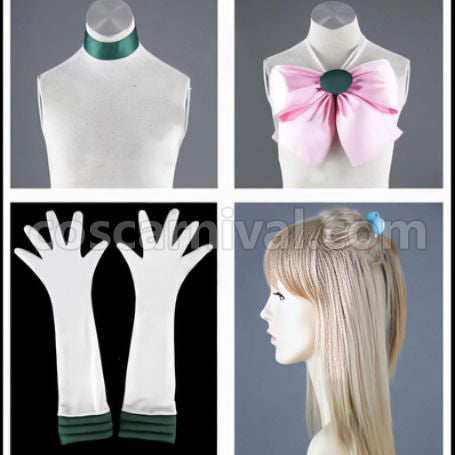 Sailor Moon Makoto Kino Battle Outfit Cosplay Costume coscarnival - Side Profile