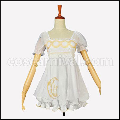 Sailor Moon Princess Serenity Pumpkin Dress Cosplay Costume coscarnival - Side Profile