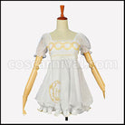 Sailor Moon Princess Serenity Pumpkin Dress Cosplay Costume coscarnival - Side Profile