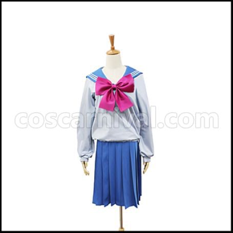 Sailor Moon Ami Mizuno Uniform Cosplay Costume coscarnival - Front View
