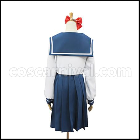 Sailor Moon Minako Aino Uniform Cosplay Costume coscarnival - Back View