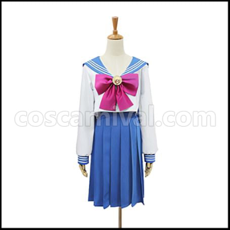 Sailor Moon Usagi Tsukino Uniform Cosplay Costume coscarnival - Front View